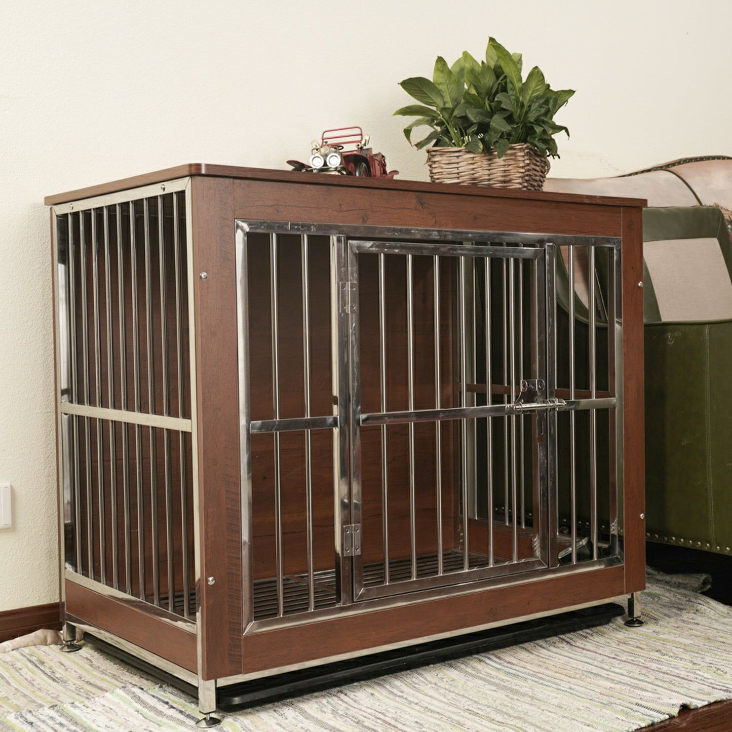 RYPetmia Dog Crate Furniture style
