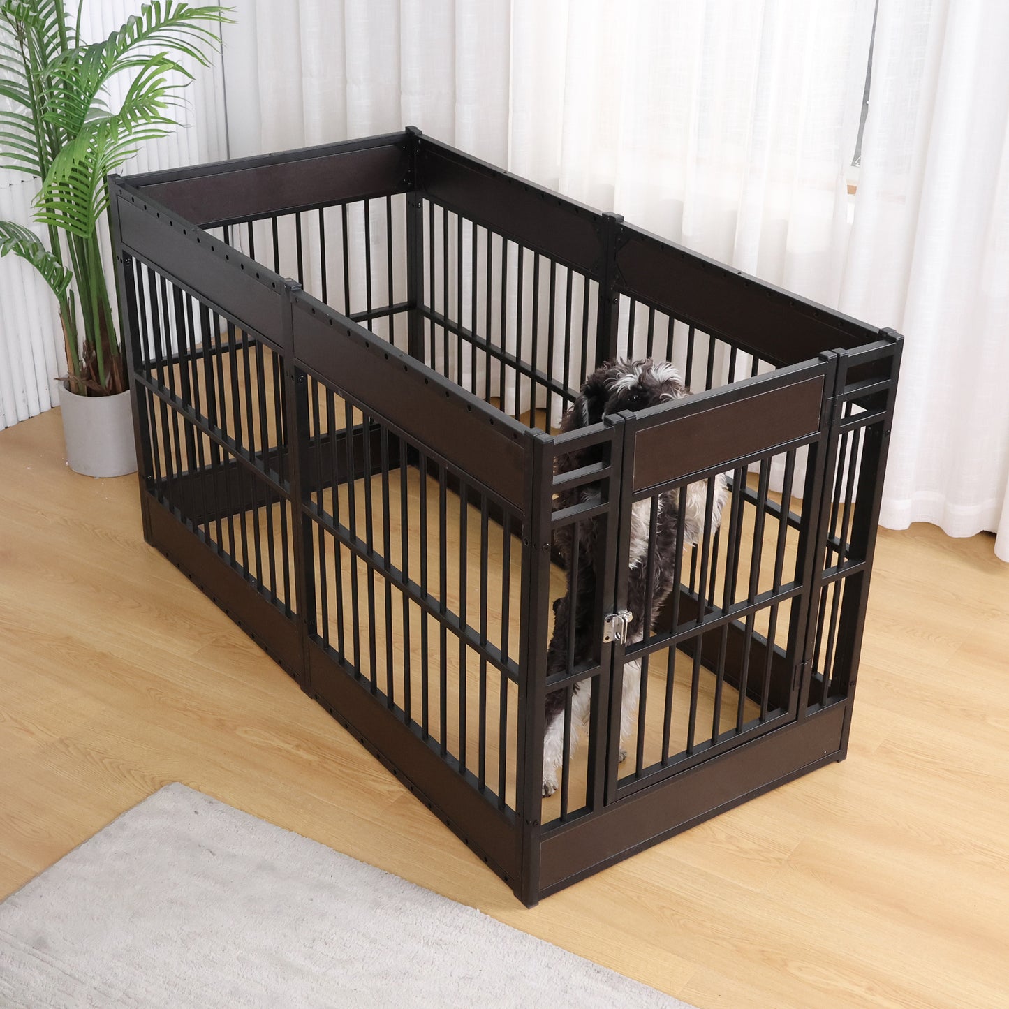 RYPetmia wooden dog pen