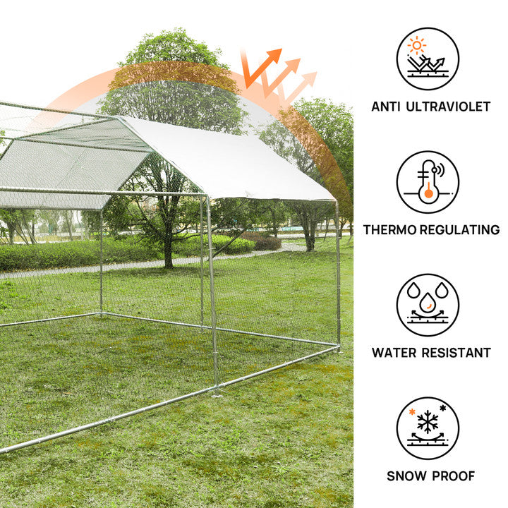 Walnest 20x10 ft. Outdoor Large Chicken Coop
