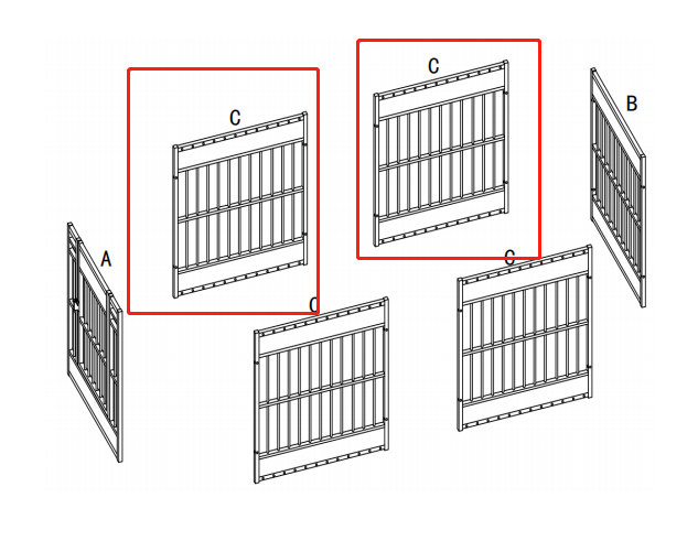 USPT4750- 2 Panels #C (Only Boards）