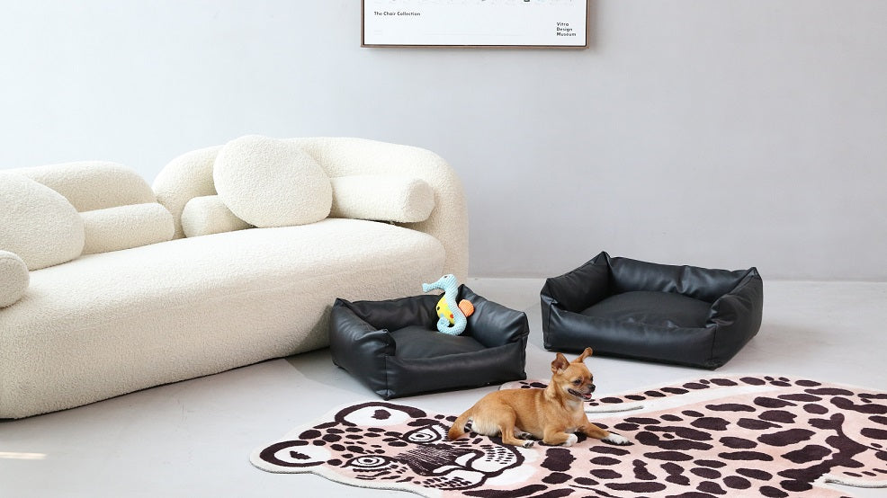 RYPetmia is committed to making high quality pet beds for your lovely friends. Our orthopedic dog bed is durable and can always maintain the shape of a rectangular sofa. A puppy bed can be used on the ground, crate, sofa, and backseat of the car. The neut