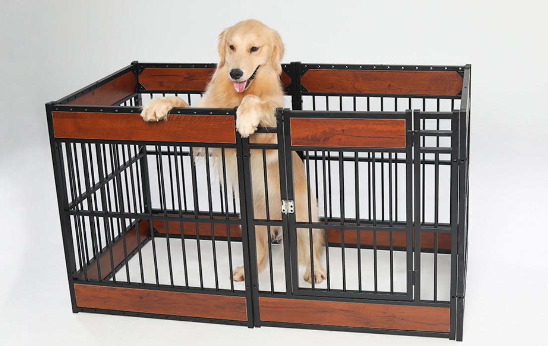 RYPetmia wooden dog pen