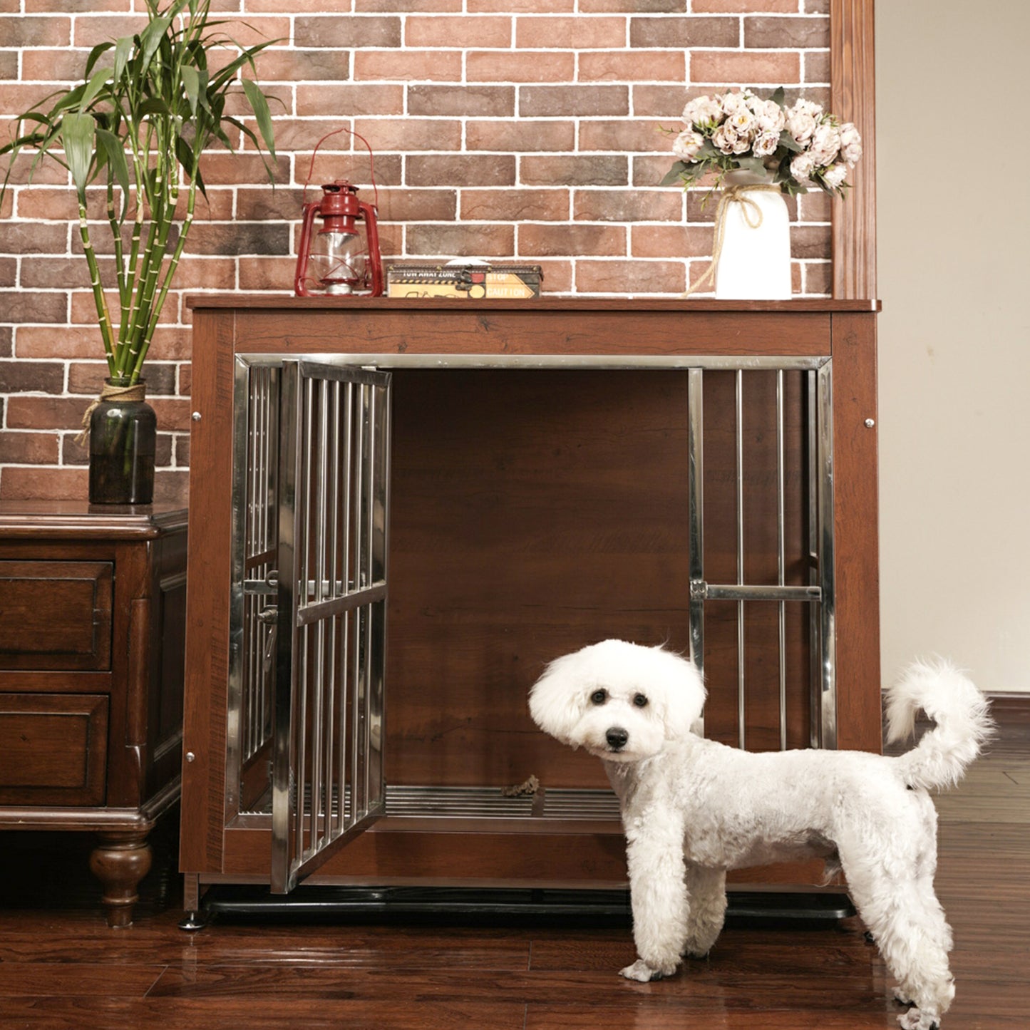 RYPetmia Dog Crate Furniture style