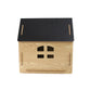 RYPetmia Dog Wooden House Dog Crate