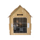 RYPetmia Dog Wooden House Dog Crate