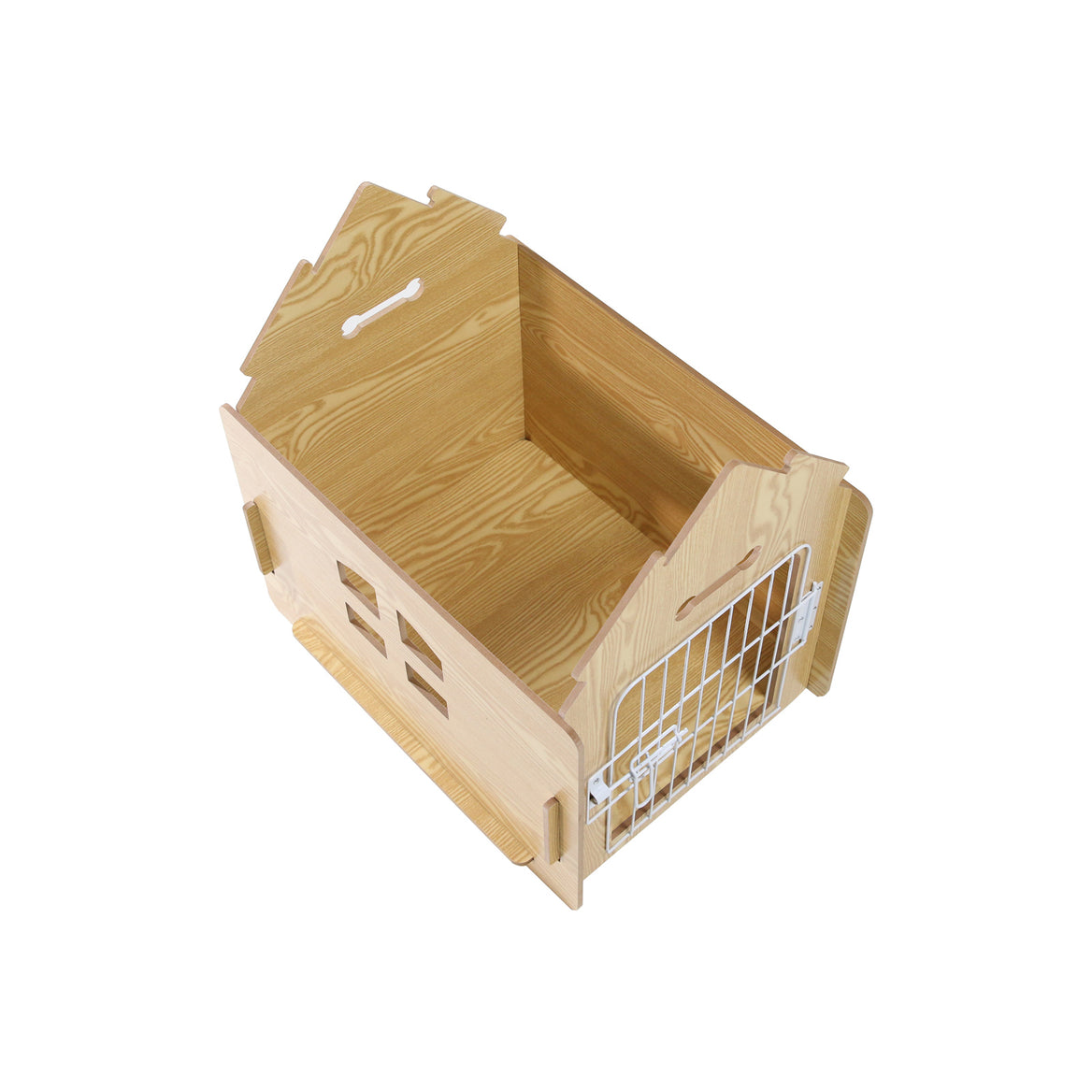 RYPetmia Dog Wooden House Dog Crate