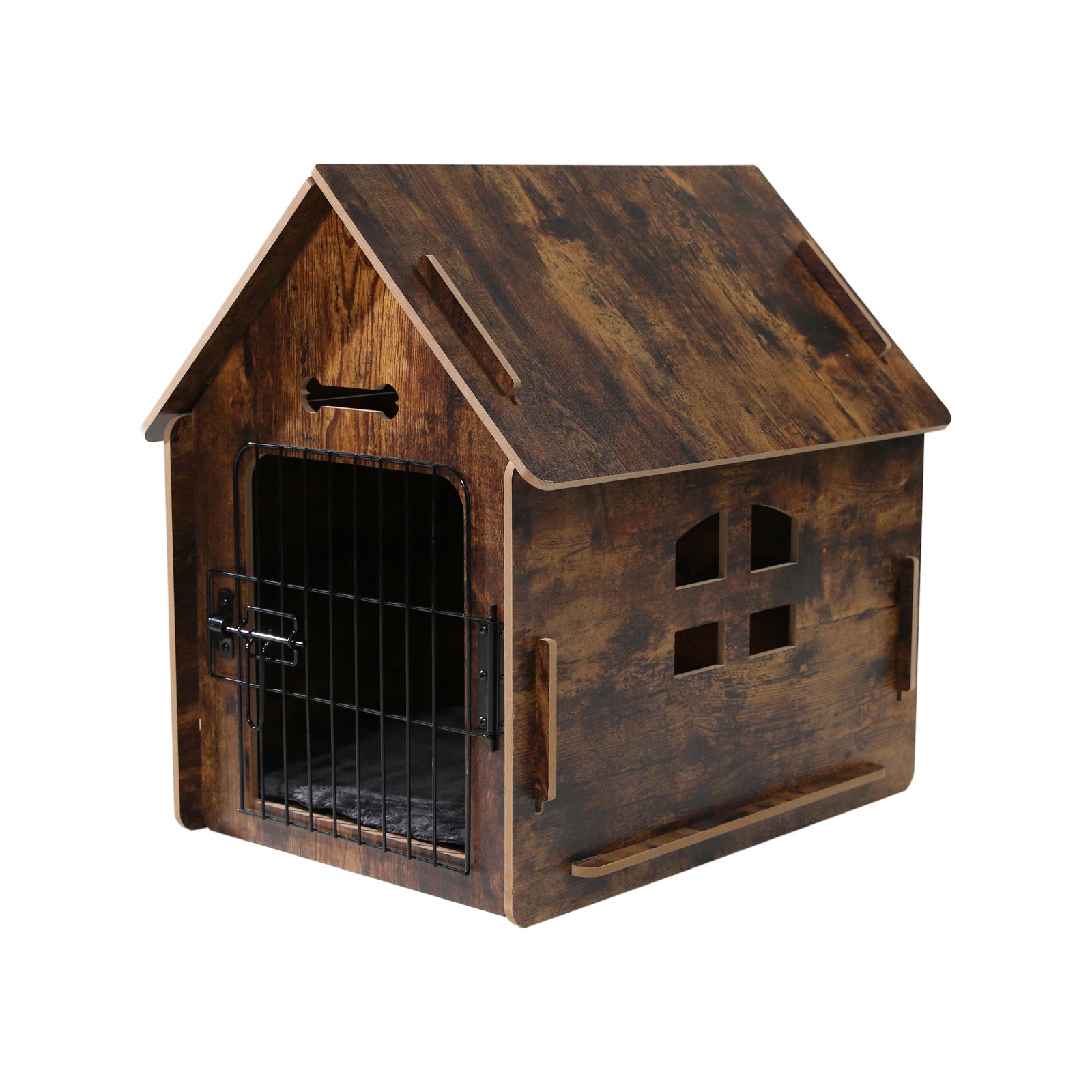 Dog best sale wooden cage