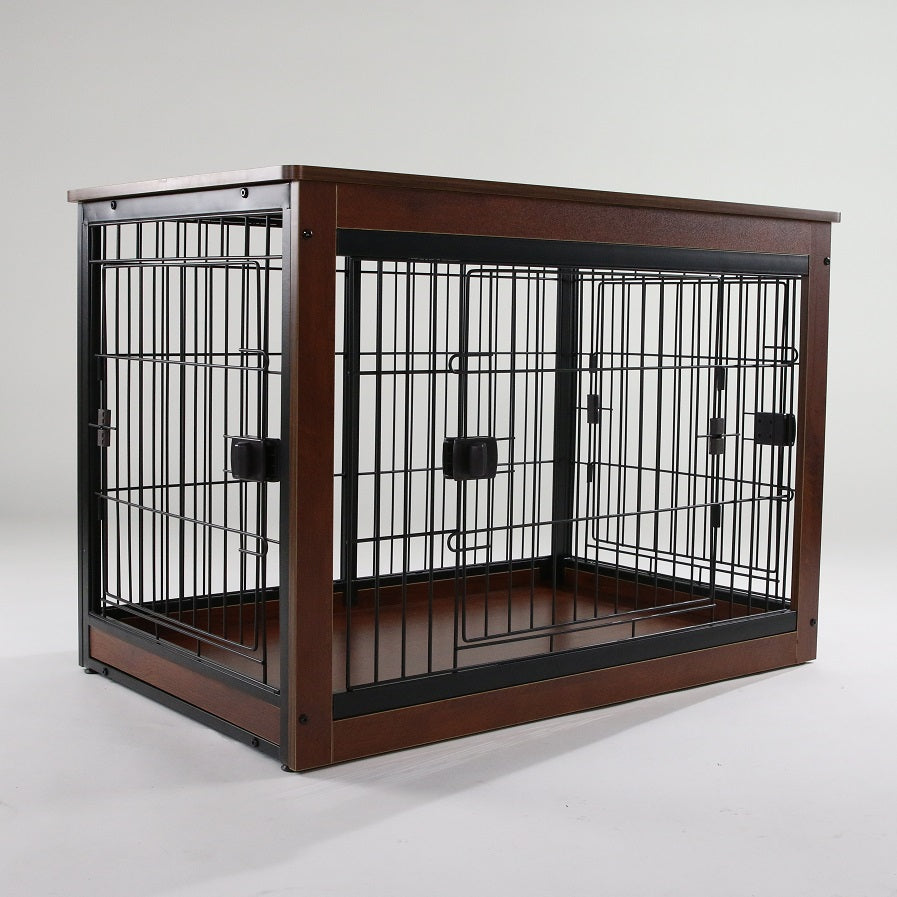 Cage pour chien in 2023  Dog crate furniture, Crate furniture