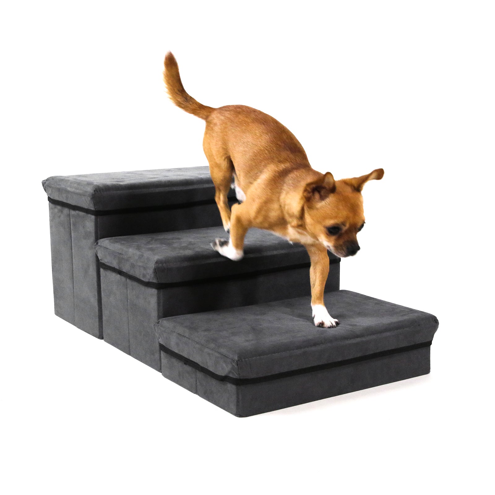 RYPetmia Foldable Pet Storage Stair Steps